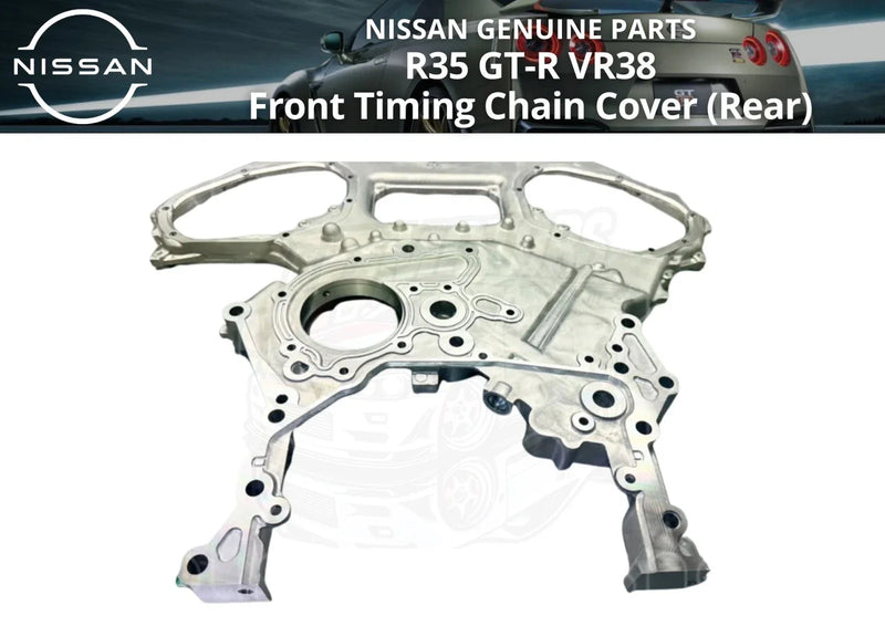 Nissan R35 GT-R Timing Chain Cover Assembly Front (2007–2021)