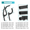Dodge Journey 2.4 VVT Car Heater Hose Assembly Set (2008-2020)