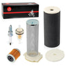 Yamaha Wolverine 350 Air Filter Kit END CAP Oil Filter Kit (1995–2004)
