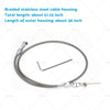 Chevrolet LS1 4.8 5.3 5.7 6.0 36" Braided Throttle Cable (1997-2007)