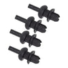 Opel Corsa 4 x Black Rear Trunk Parcel Shelf String Clips (2019-2021)