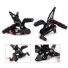 Kawasaki Z900 2021-2023 - Black Aluminum Rear Footpegs
