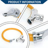 Bike - Orange Portable Anti-Theft Bicycle Lock Mini Ring Cable