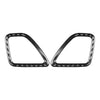 Jeep Cherokee Carbon Black Dashboard Air Vent Outlet Cover Trim (14-23)
