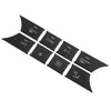 Benz C CLS GL GLK ML C218 W204 Black Air AC Button Cover Trim