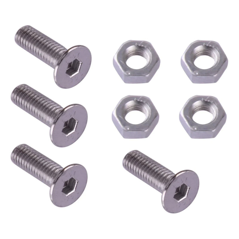 Car 8x Black JDM Aluminum Quick Release Bumper Fender Fasteners