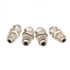 Motorcycle Car 45pcs M6 x 1 Nickel Plated Straight Grease Nipple Fitting