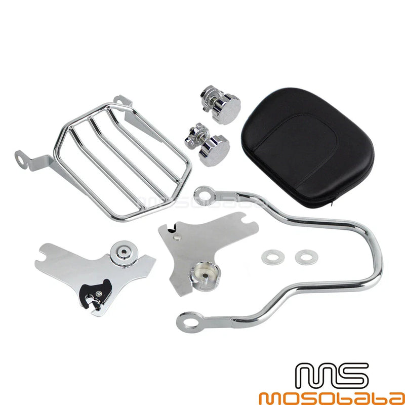Harley Street Glide, Road King Backrest Sissy Bar & Luggage Rack (2006-2023)