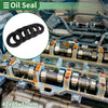 Make Model Oil Seal 42x65x10mm 5 Pcs NBR Rubber High Pressure Black