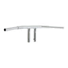 Harley Sportster, Dyna 1-1/4" Fat Chrome 6" Rise T-Bars Handlebars (2004-2023)