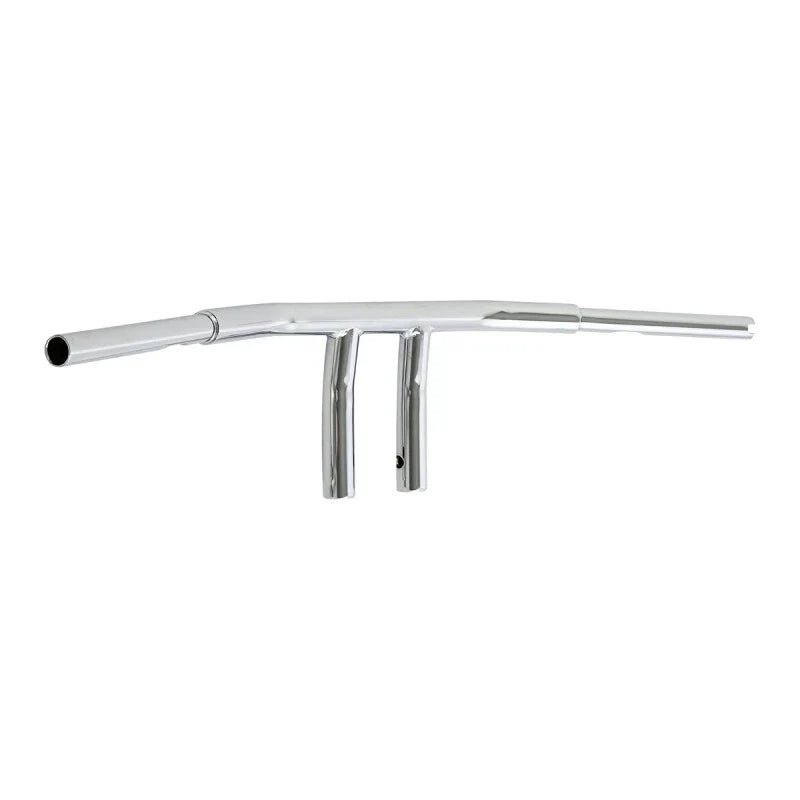 Harley Sportster, Dyna 1-1/4" Fat Chrome 6" Rise T-Bars Handlebars (2004-2023)