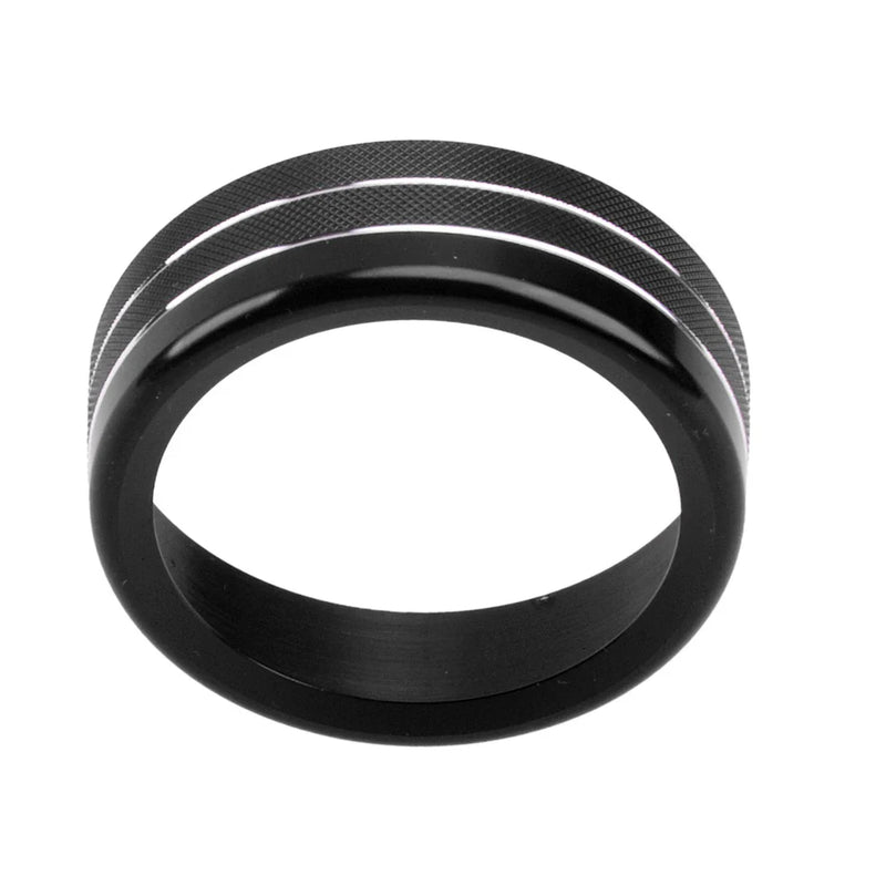 Toyota Tacoma 4 x Black Air Conditioning Heater Button Cover Rings (2005-2023)