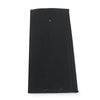 Harley Black Leather Gas Tank Panel Bib (No Design, Smooth)