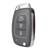 Hyundai Santa Fe 3-Button Remote Smart Key Fob Shell Cover (2013-2014)