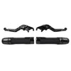 BMW F900 F900R Black Extendable Brake Clutch Levers & Grips (2020-2023)