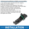 BMW E46 E39 E38 Plastic Black Mass Air Flow Sensor