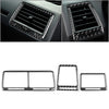 Dodge Challenger 3 x Carbon Fiber Interior Air Vent Outlet Covers (2008-2014)
