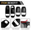 Jeep Wrangler JL Interior Door Handle Bowl Cover Trims (2018-2023)