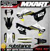 Husqvarna TE FE Graphics Kit Decal Stickers HERO Style (2020-2021)