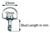 Dzus Dzus / 25mm / Fairing Panel Quick Release Fasteners Bolts