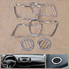 Kia Sportage 6 x Ventilation Grille Cover Chrome Frame Trim (2010-2016)