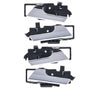 Holden Barina TK 4pc Front Rear Left Right Door Handle Chrome (2005–2011)
