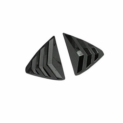 Mazda CX-5 Carbon Fiber Side Window Louver Shutter Cover Trim (2017–2021)