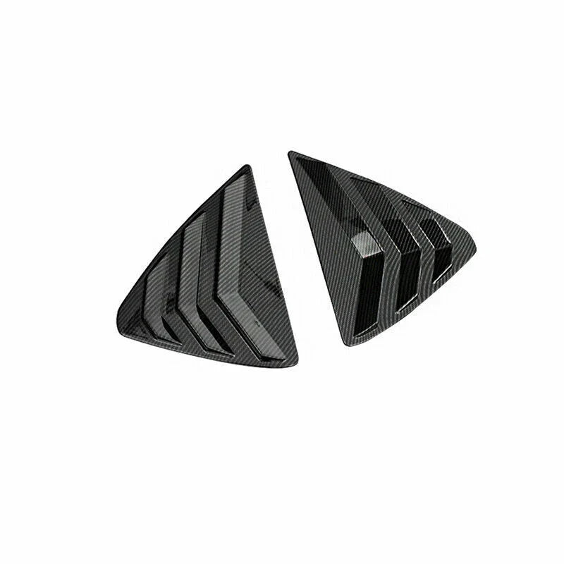 Mazda CX-5 Carbon Fiber Side Window Louver Shutter Cover Trim (2017–2021)