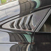 Benz GLE 2020 Real Carbon Fiber Side Vent Window Scoop Louver Cover Trim Fit