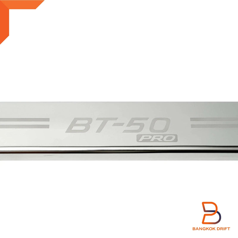 Mazda BT-50 Chrome Stainless Scuff Plate (2012-2019)