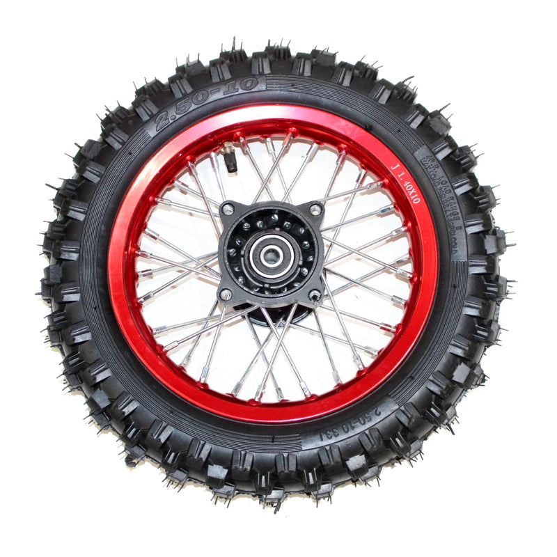 PIT PRO Trail Dirt Bike 15mm 10" Front Wheel Rim Tire