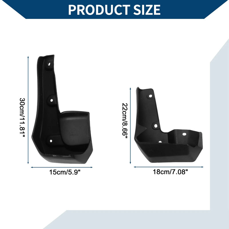 Honda Civic Sports Mud Flaps Splash Guards Front & Rear (2019)