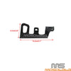 Honda Gold Wing GL1800 Black Front Tie-Down Mount Brackets (2018-2024)