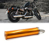 Motorcycle Street Dirt Bike Racing 0.87" Inlet Diameter Exhaust Muffler Pipe