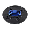 DUCATI Panigale V4 / S / R CNC Blue 4-Hole Gas Fuel Tank Cap Cover (2018-2021)