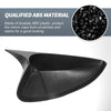 Honda Accord Rearview Mirror Cover Overlay Black Carbon Fiber (2018-2020)