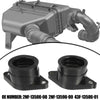 Yamaha XT600 TT600 2 x Carburetor Manifold Adapter (1984–2003)