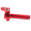 Universal Red CNC 7/8'' Motor Handlebar Grip Twist Throttle