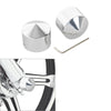 Harley Touring, Sportster, Dyna Chrome Front Axle Nut Cover (2008-2023)