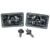 Landcruiser 60 Series Crystal Outer Headlights Lamp Halogen Kit H4 60/55w (1980-1990)