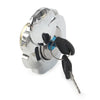 Motorcycle Motorbike ATV Gas Fuel Tank Cap Cover Locking W/ 2 Keys