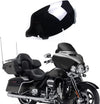 Harley Touring Street Glide 10.5" Black Windscreen Windshield (2014-2022)