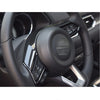 Mazda CX-5 CX5 2017-2020 Carbon Fiber Style Steering Wheel Cover Trim Fit