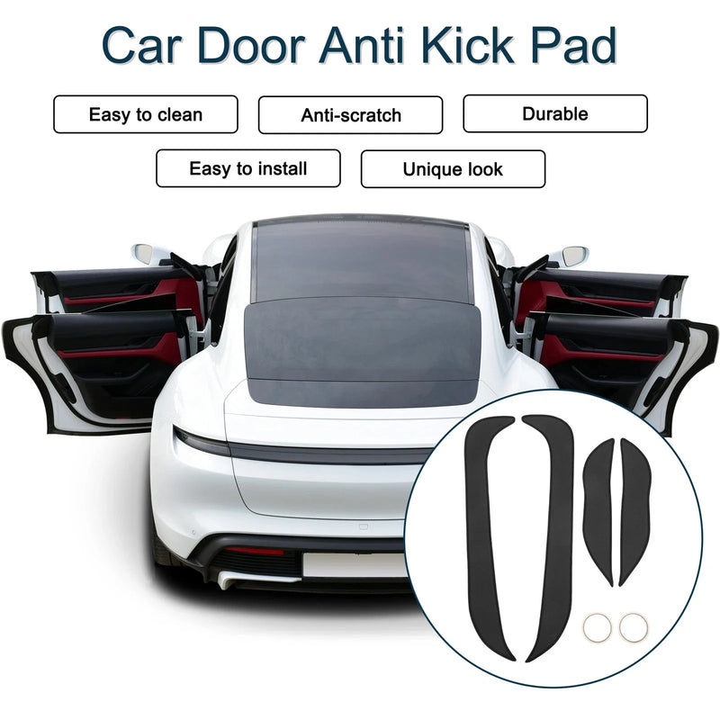 Honda XR-V (2015-2019) Black 1 Set Car Door Anti Kick Pad Sticker Protector