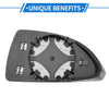 Chevy Impala Heated Left Driver Side Mirror Glass Replacement (2006-2013)