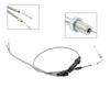 Honda CB175, CB200, CB200T, CB160, CL175 Throttle Cable Gray (1969-1976)