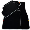 BMW 5 Series M5 E34 with White Trim Black Floor Mats (1989-1995)