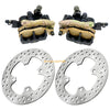 Kawasaki Brute Force 650 / 750 2x Front Calipers & Rotor Disc