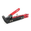 Motorbike Side Support Stand RED Stainless Steel Adjustable Kickstand