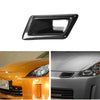 Nissan 350Z Real Carbon Fiber Front Hood Air Vent Port Trim (2006-2009)